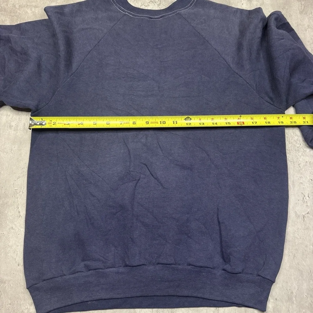 Vintage 80s From The Heart Of Boca Raton 1982 Blue Sweatshirt Crewneck Size M
